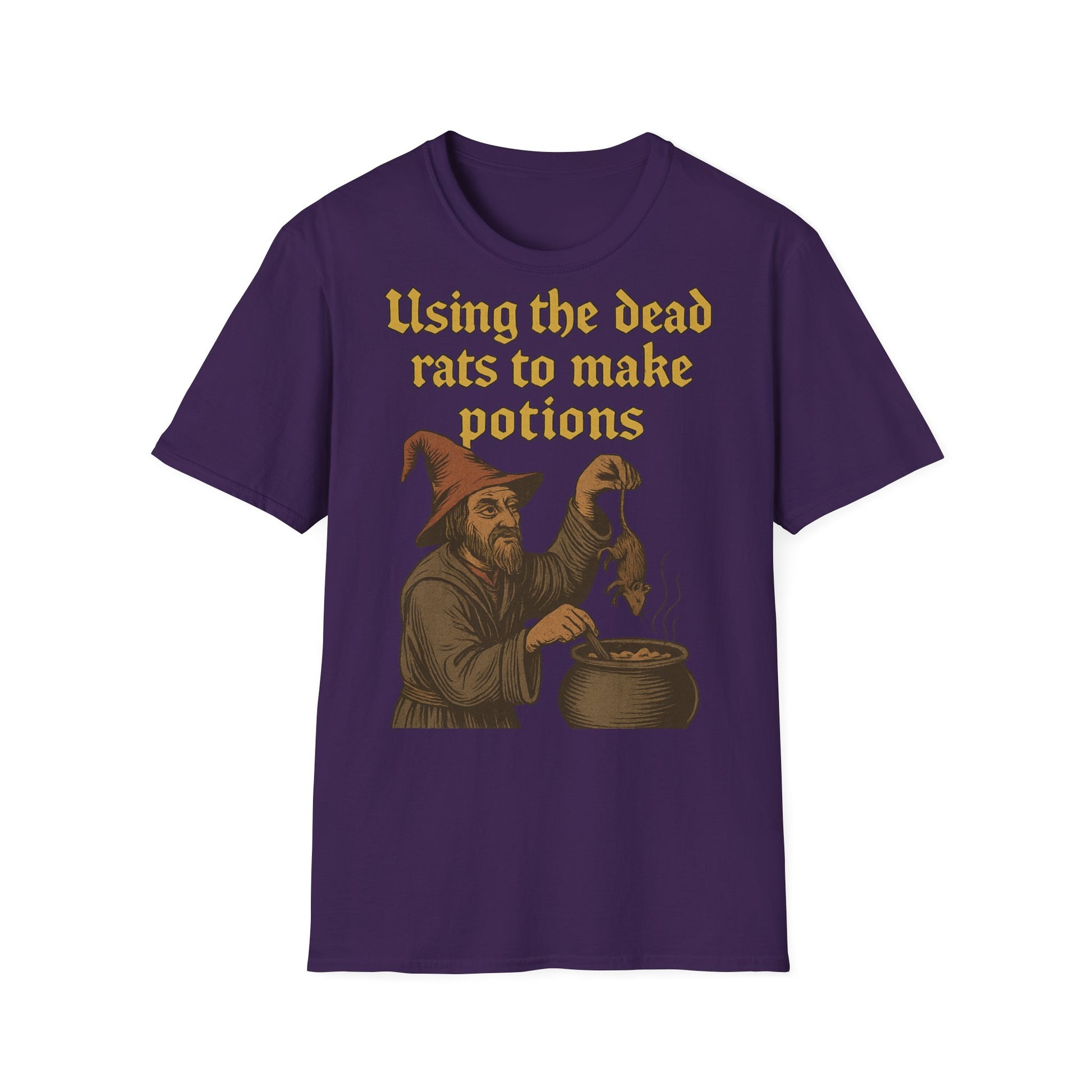 Using the dead rats to make potions