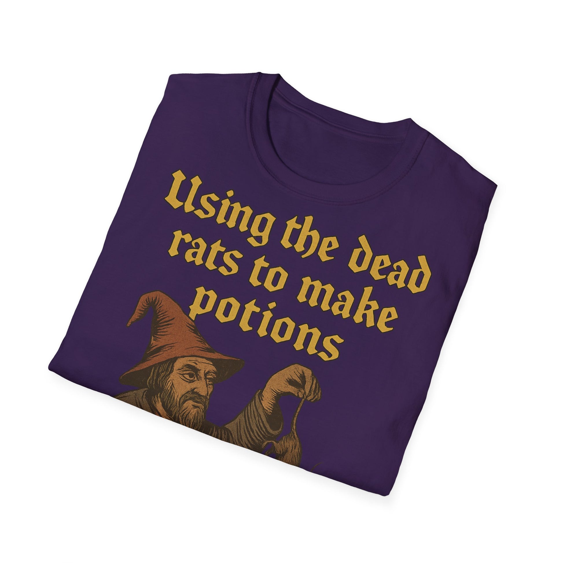 Using the dead rats to make potions