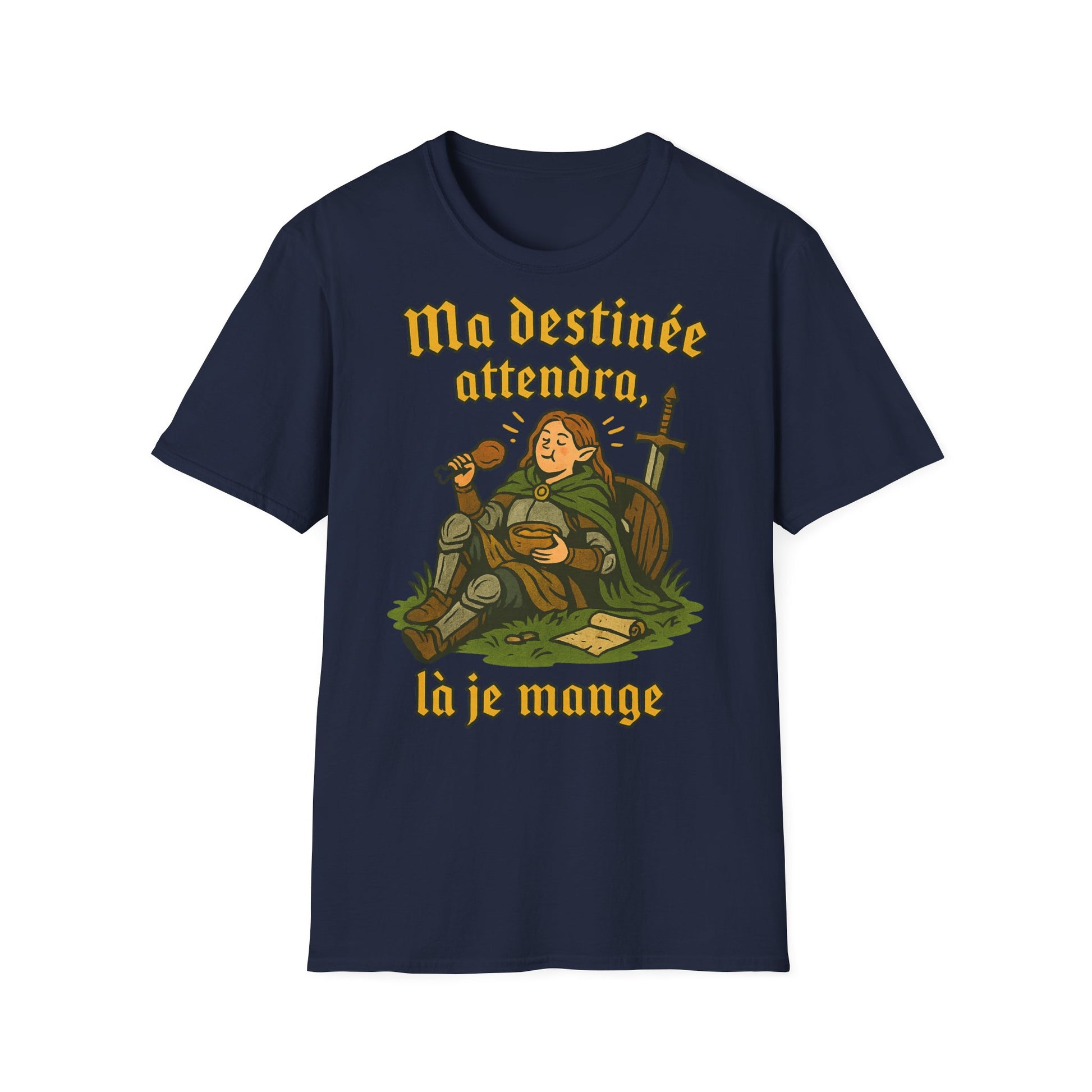 Ma destinée attendra, là je mange.
