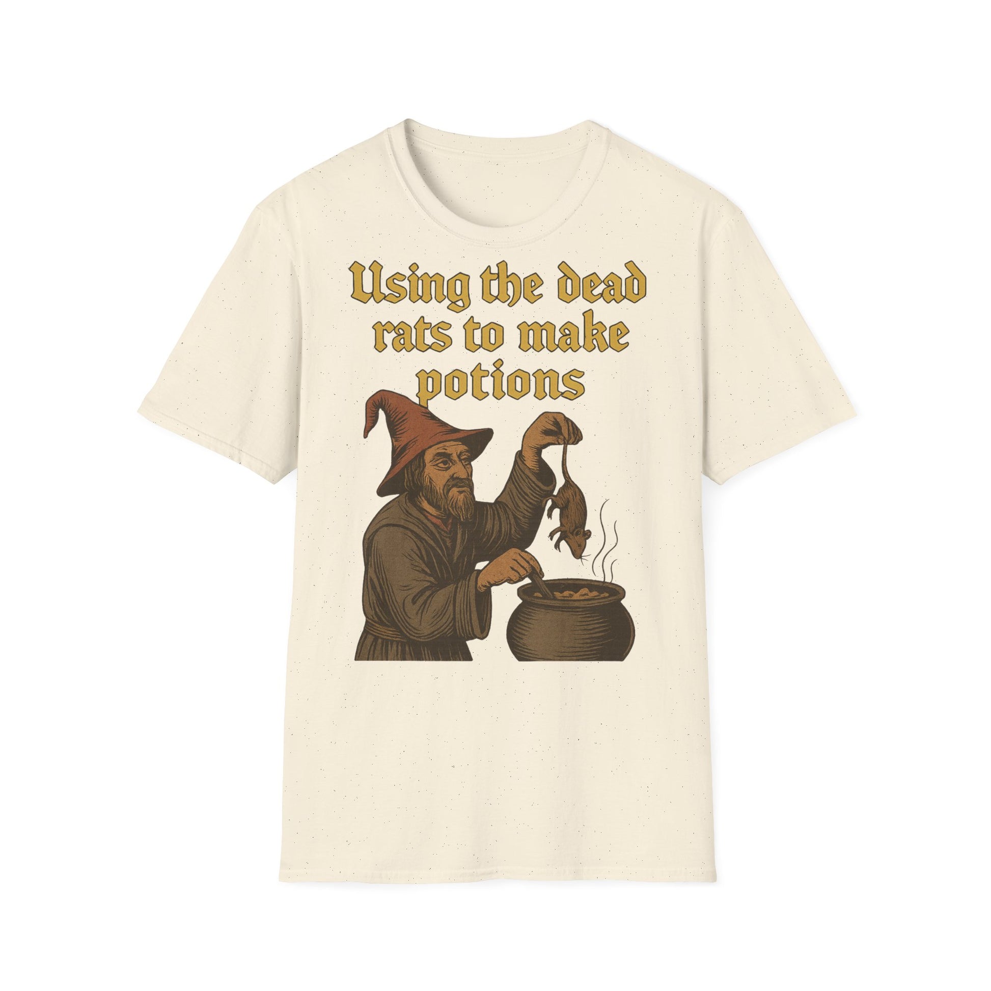 Using the dead rats to make potions