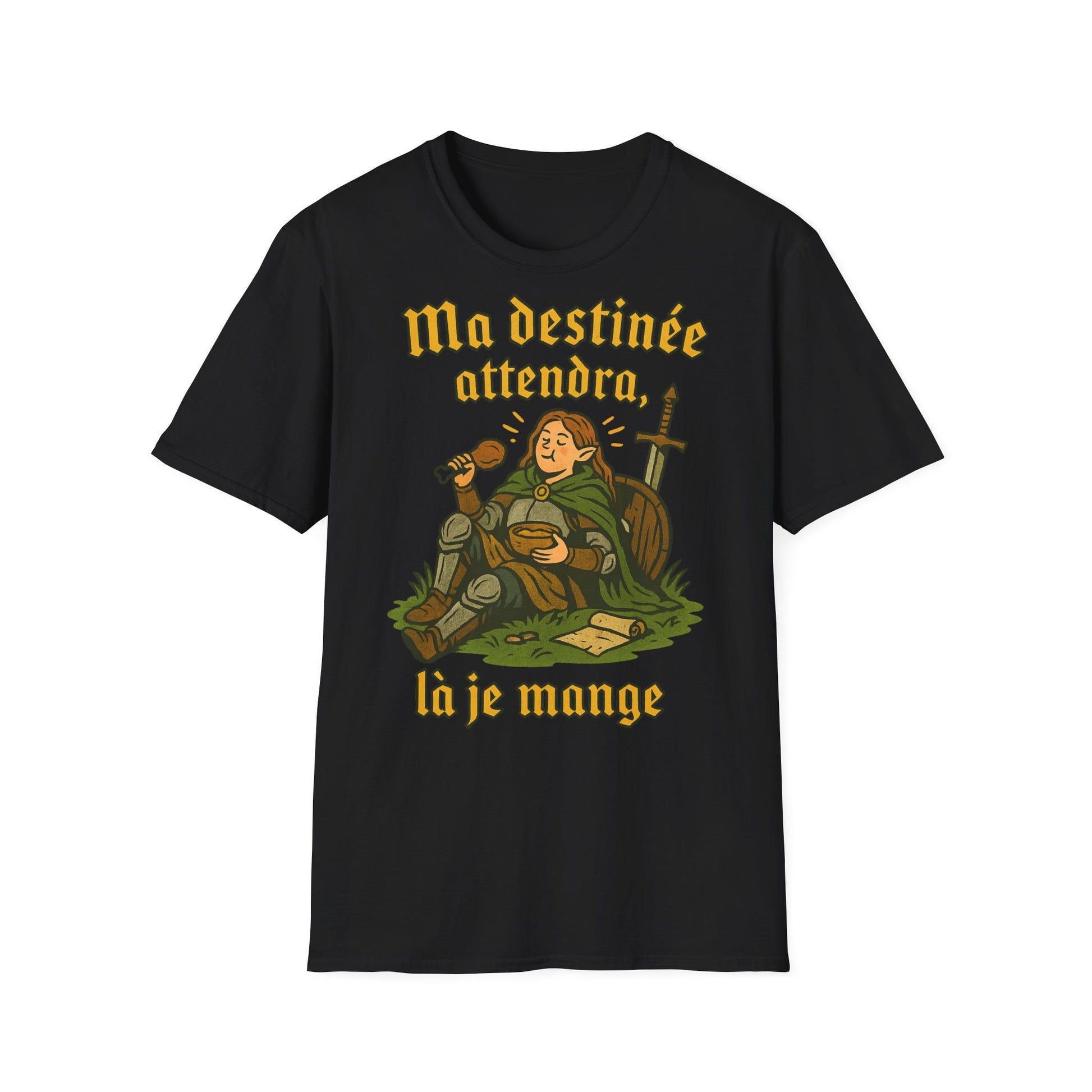 Ma destinée attendra, là je mange.
