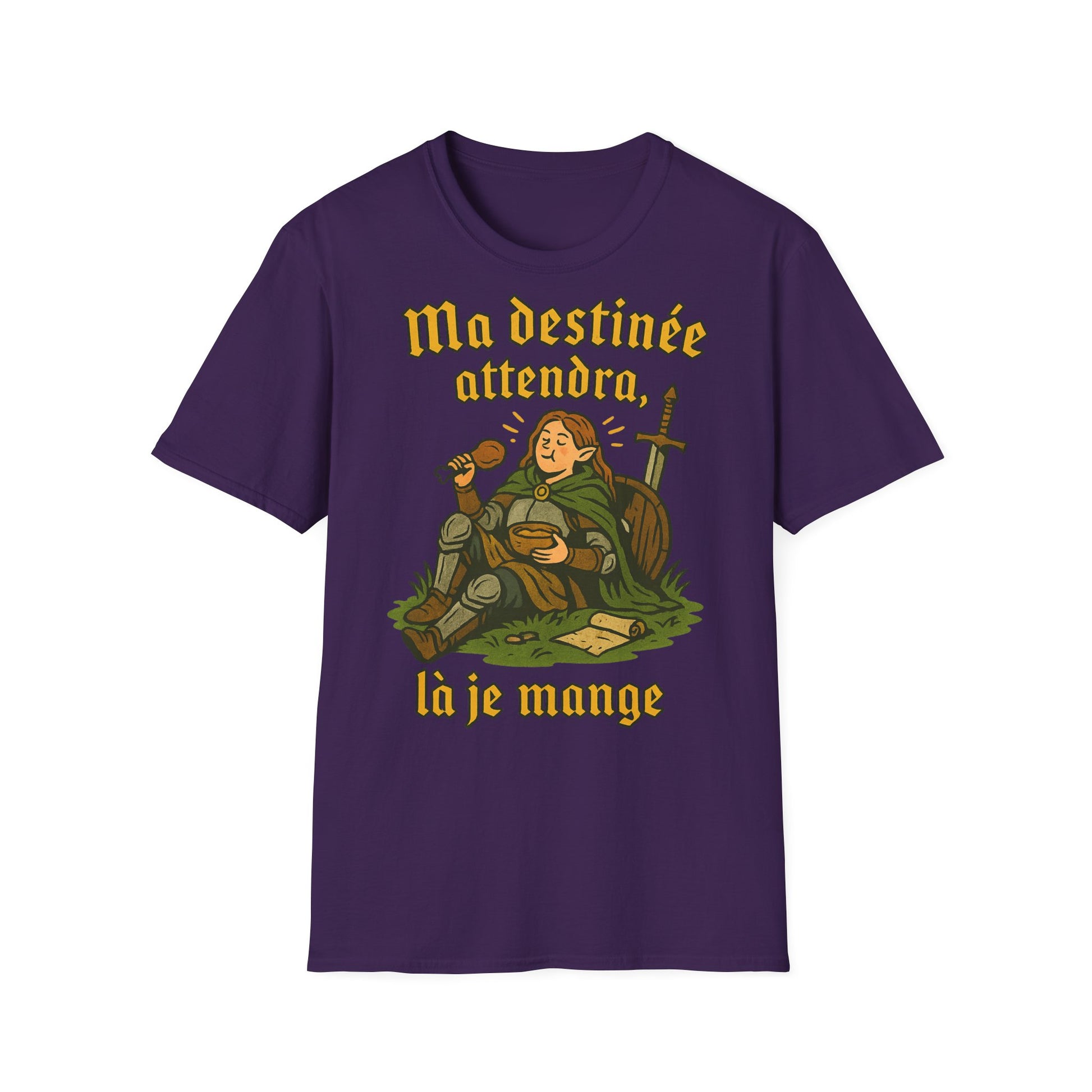 Ma destinée attendra, là je mange.