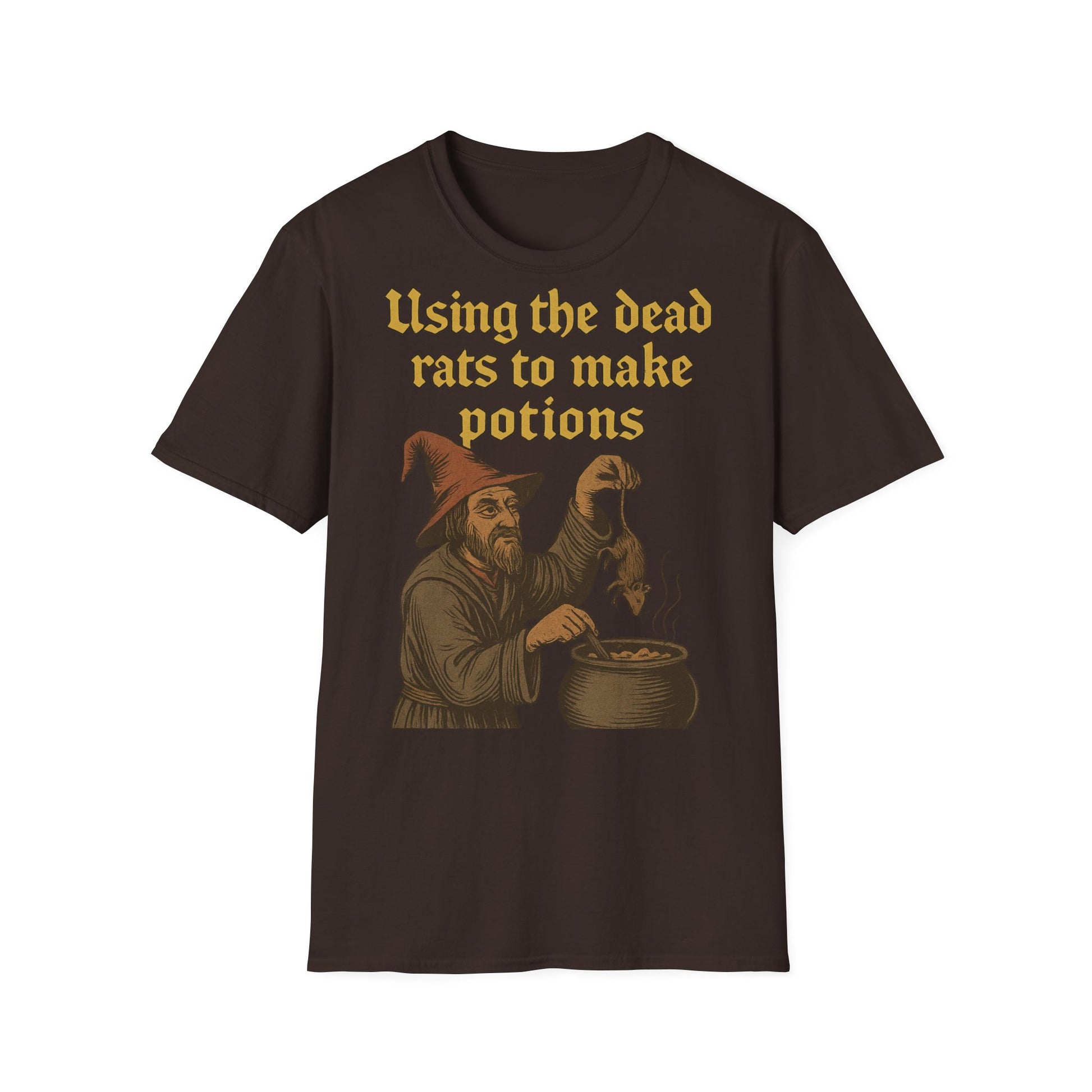 Using the dead rats to make potions