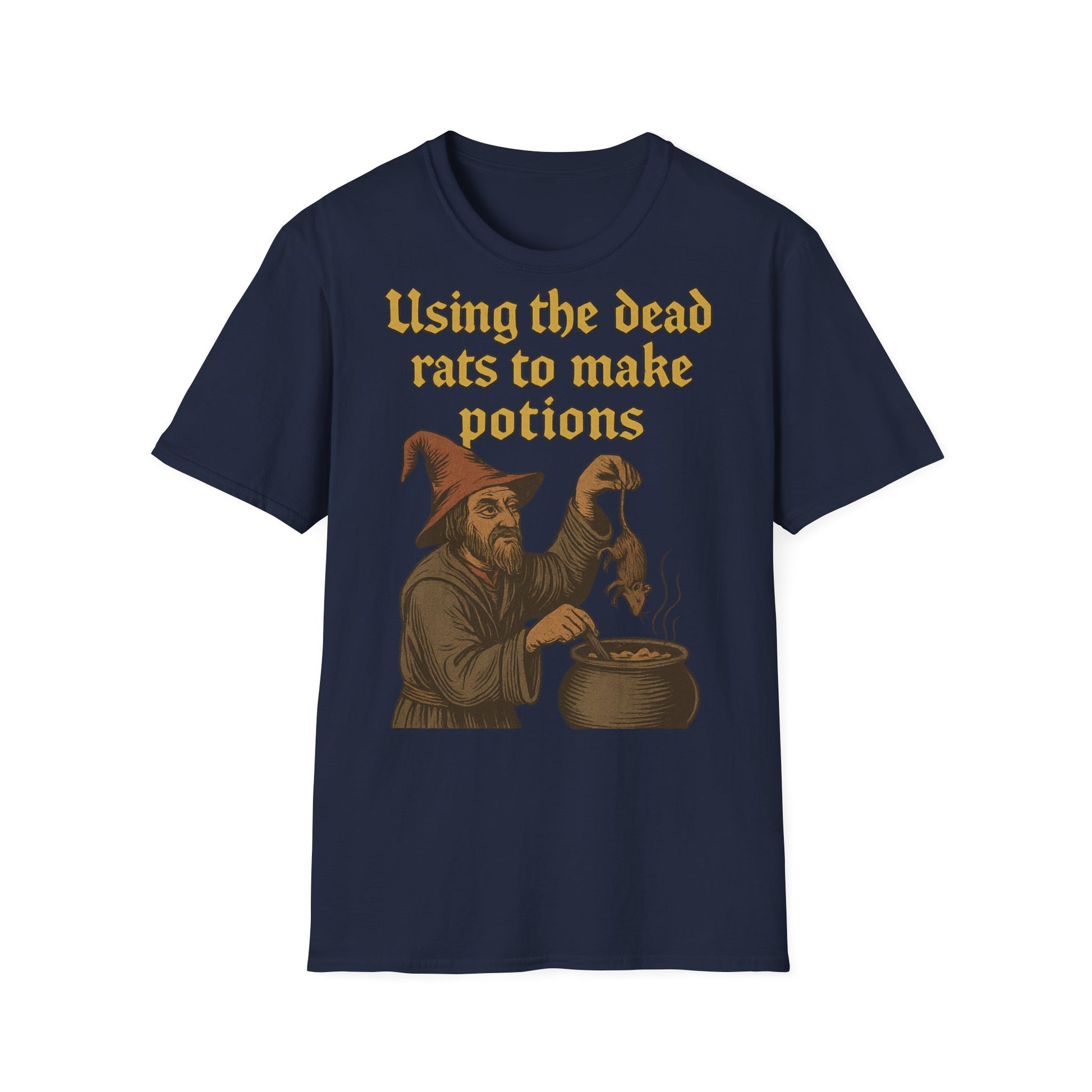 Using the dead rats to make potions