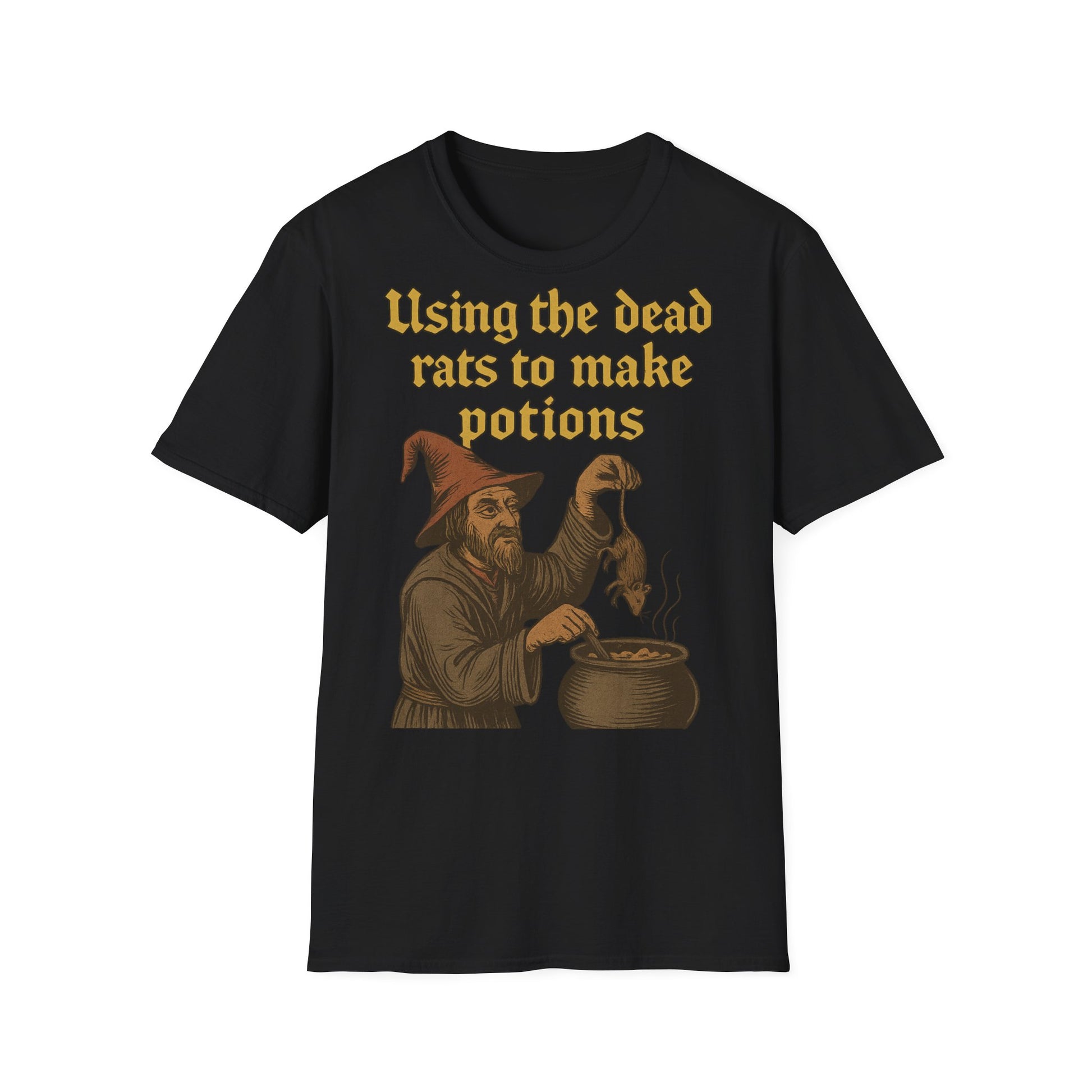 Using the dead rats to make potions