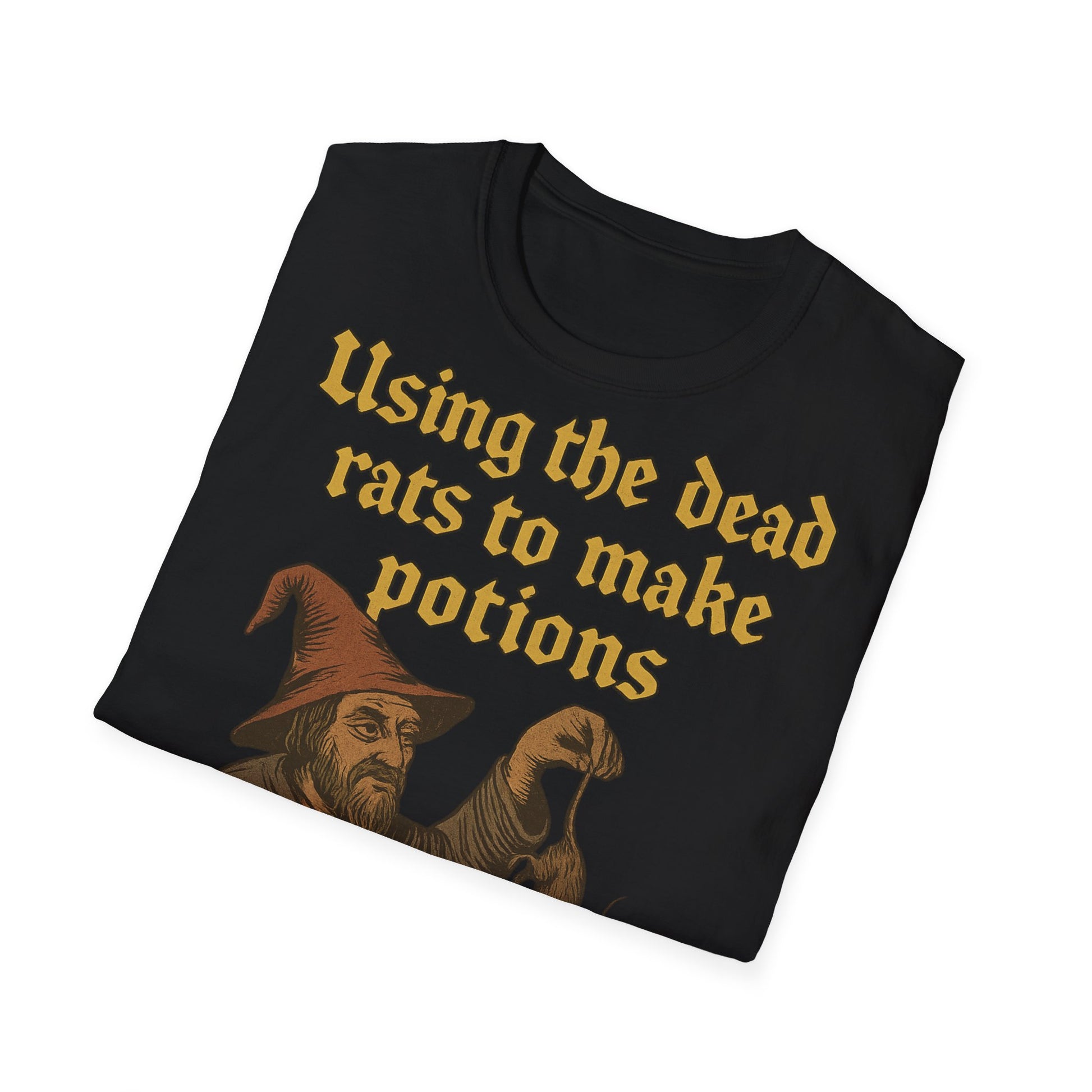 Using the dead rats to make potions